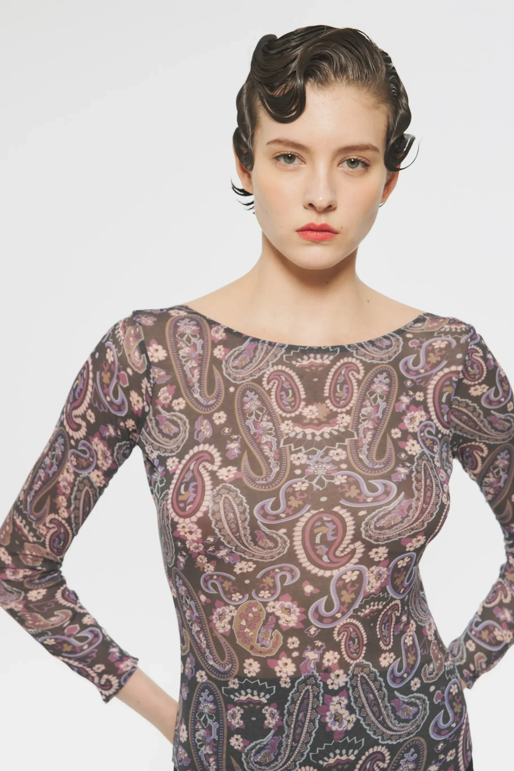 ANTIK BATIK Tadic Print bodysuit New
