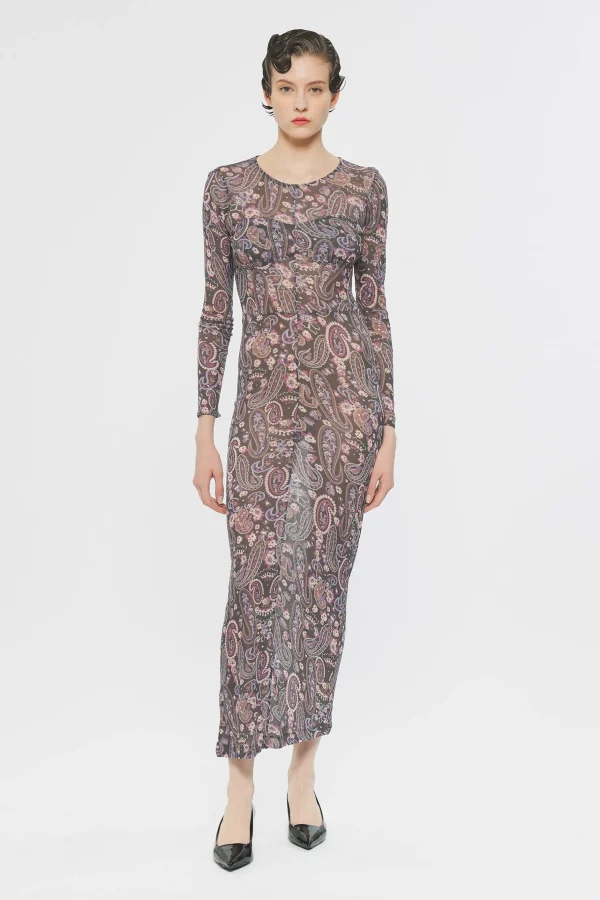 ANTIK BATIK Tadic Print maxi dress Hot