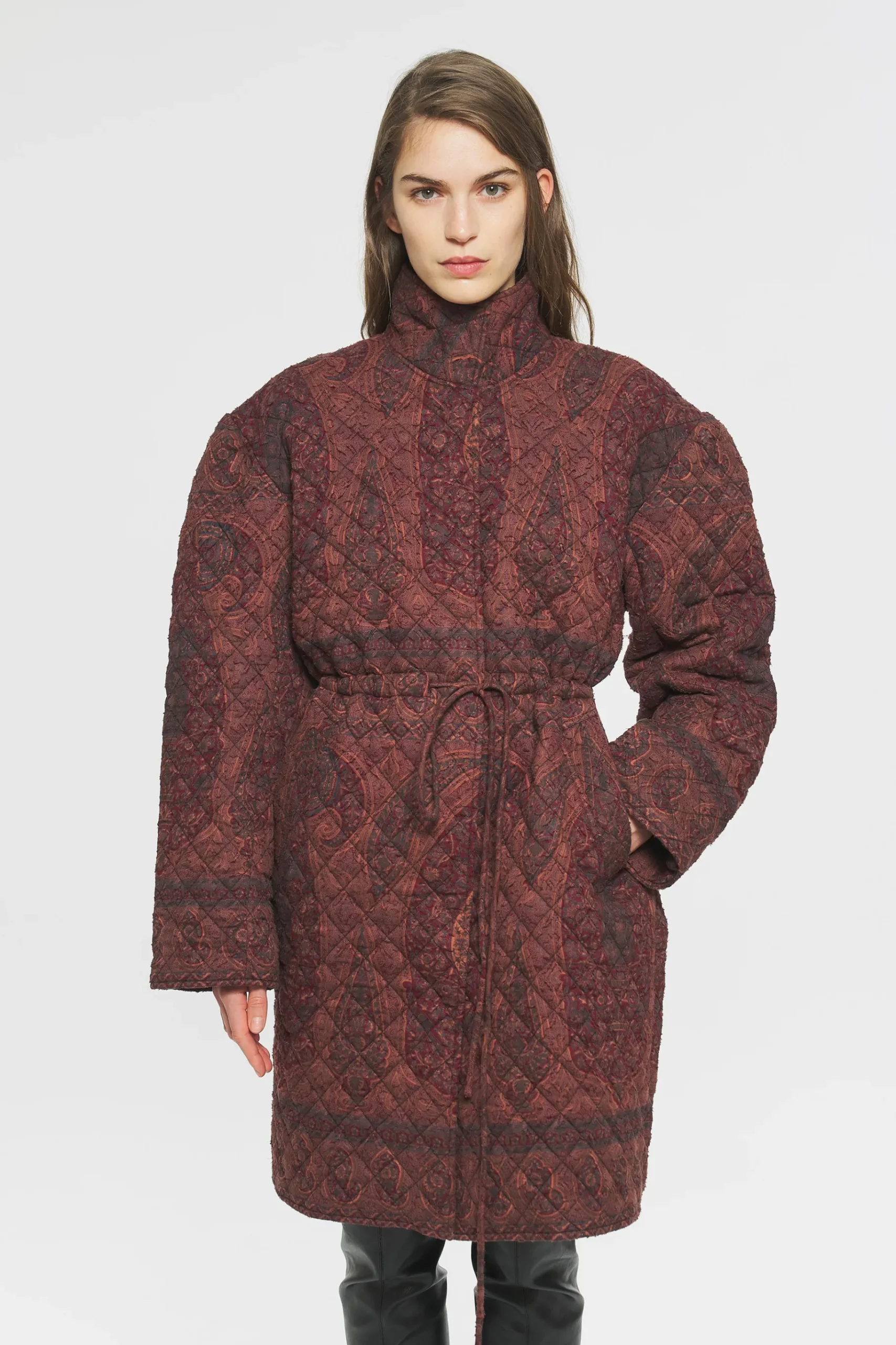 ANTIK BATIK Tajaro Coat Red Best Sale