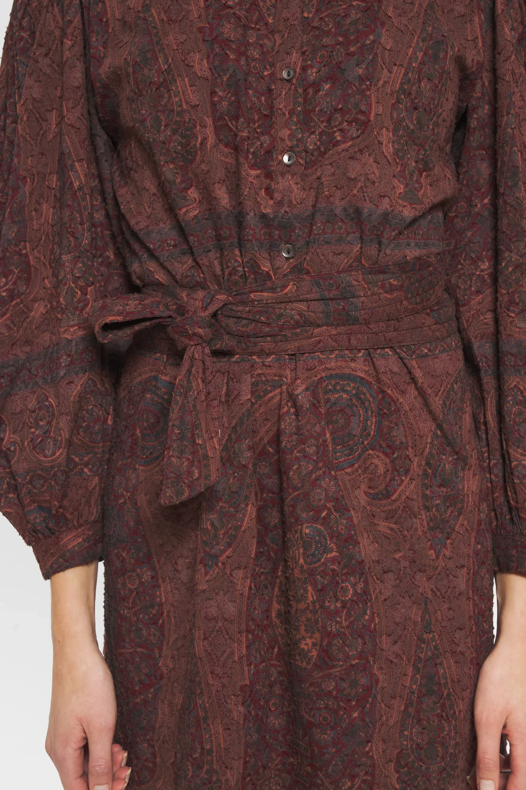 ANTIK BATIK Tajaro Dress Red Hot