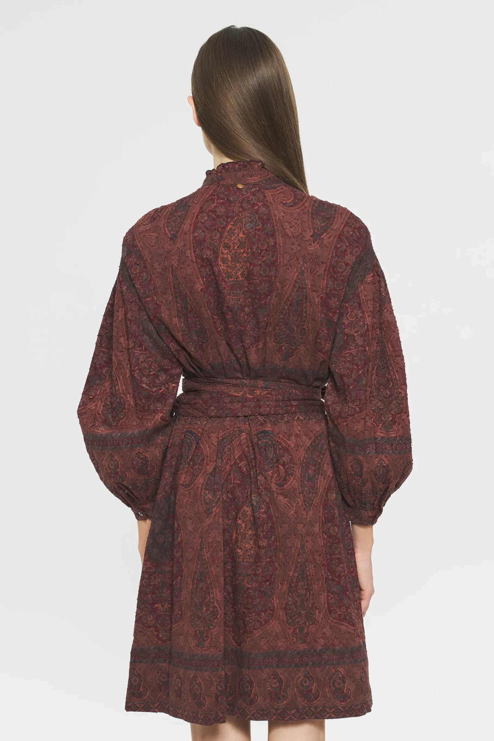 ANTIK BATIK Tajaro Dress Red Hot