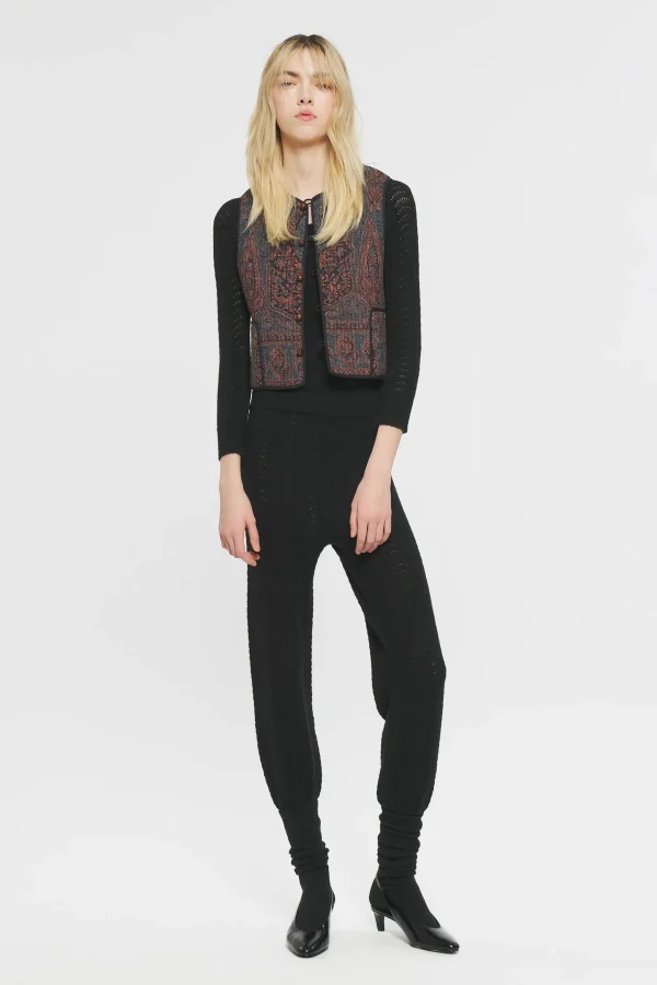ANTIK BATIK Tajaro Gilet Black Flash Sale