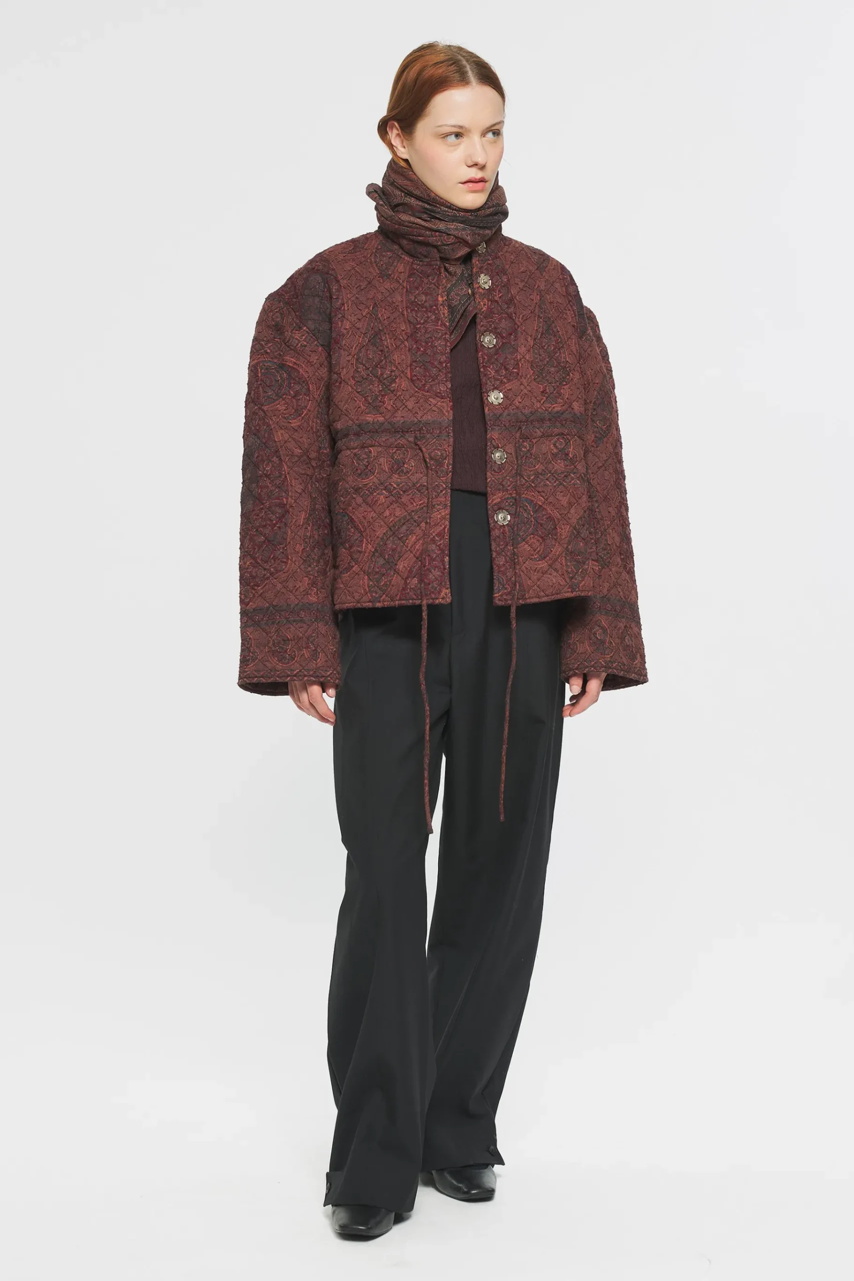 ANTIK BATIK Tajaro Jacket Red Hot