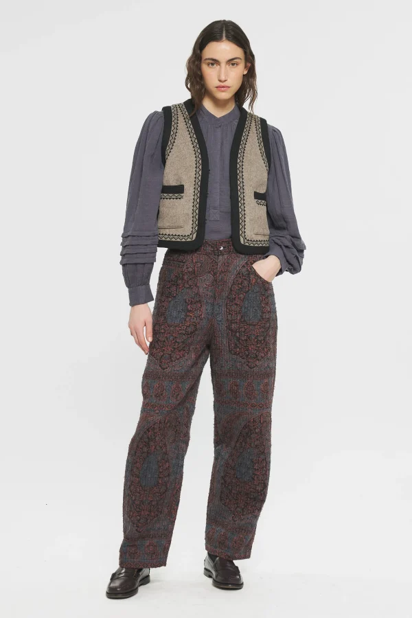 ANTIK BATIK Tajaro Trousers Black Clearance