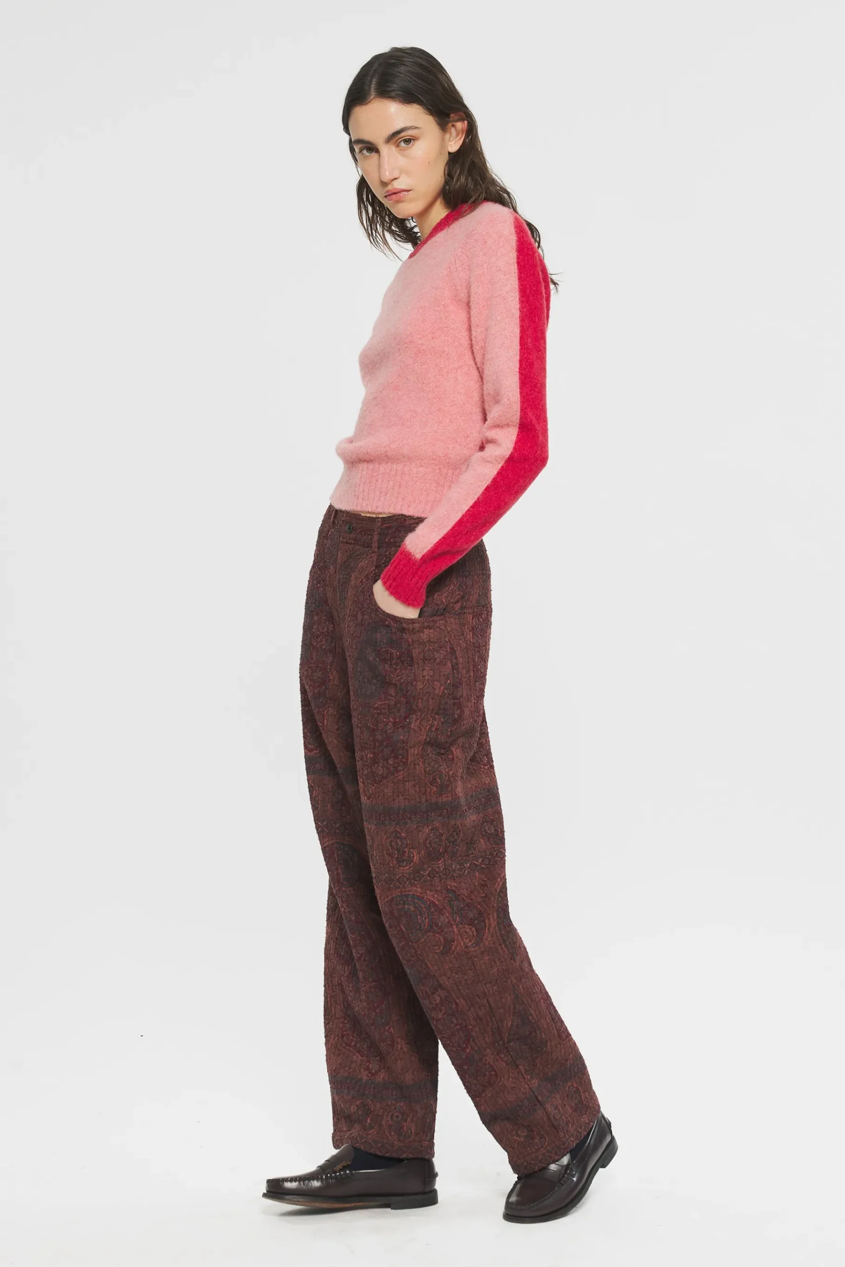 ANTIK BATIK Tajaro Trousers Red Fashion