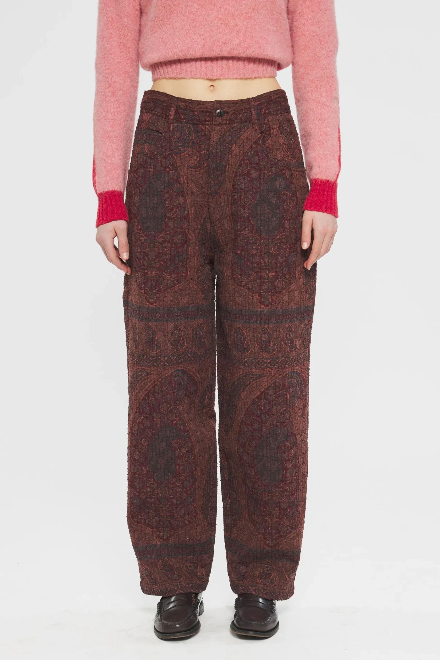 ANTIK BATIK Tajaro Trousers Red Fashion