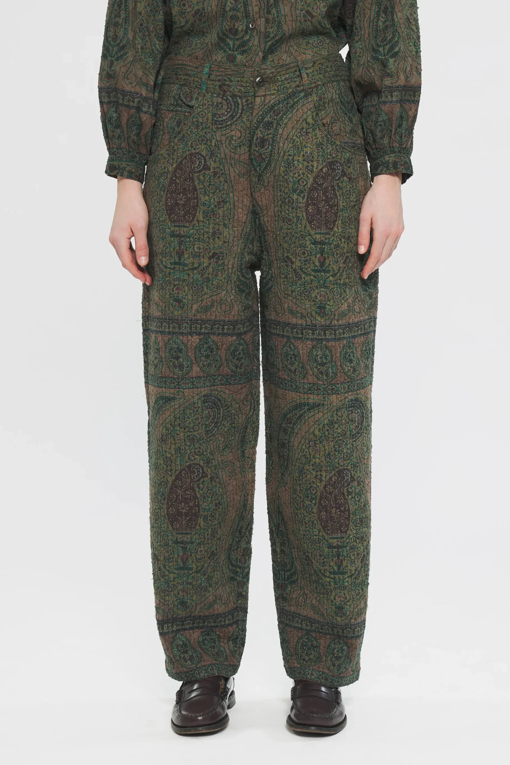 ANTIK BATIK Tajaro Trousers Green Cheap