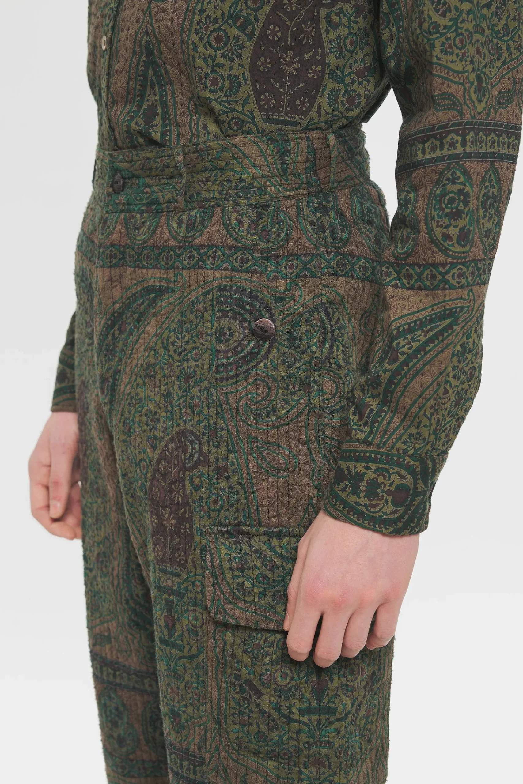 ANTIK BATIK Tajaro Trousers Green Store