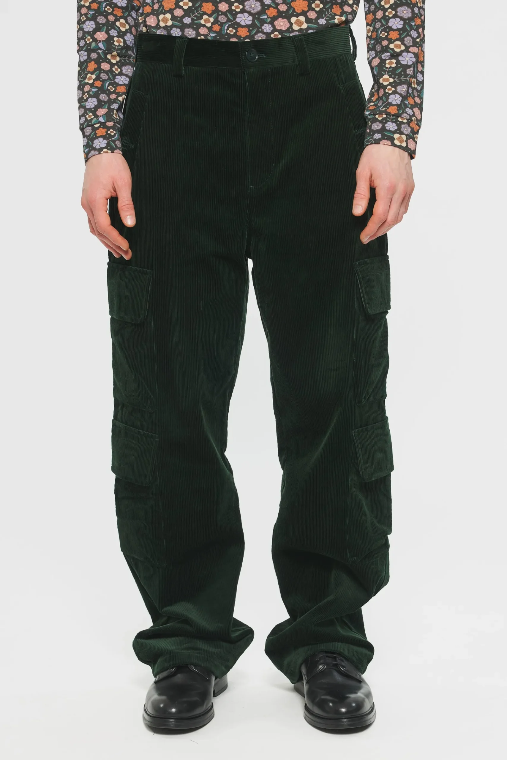 ANTIK BATIK Tildo Cargo Trousers Men Kaki Discount