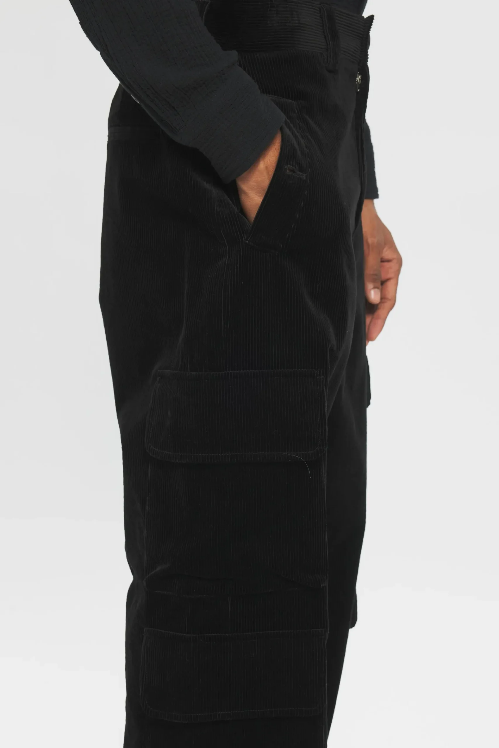 ANTIK BATIK Tildo Cargo Trousers Men Black Clearance