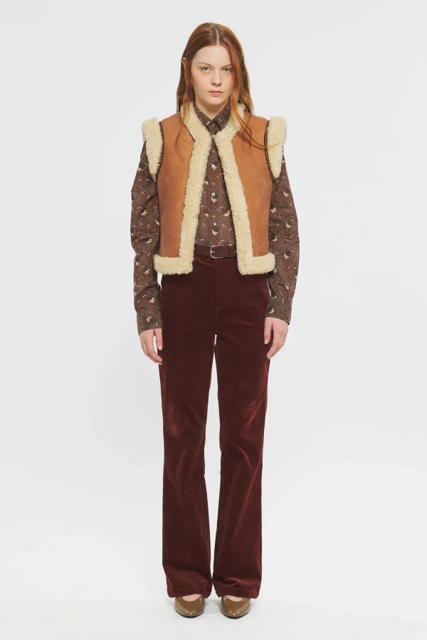 ANTIK BATIK Tildo Fla trousers Red Sale