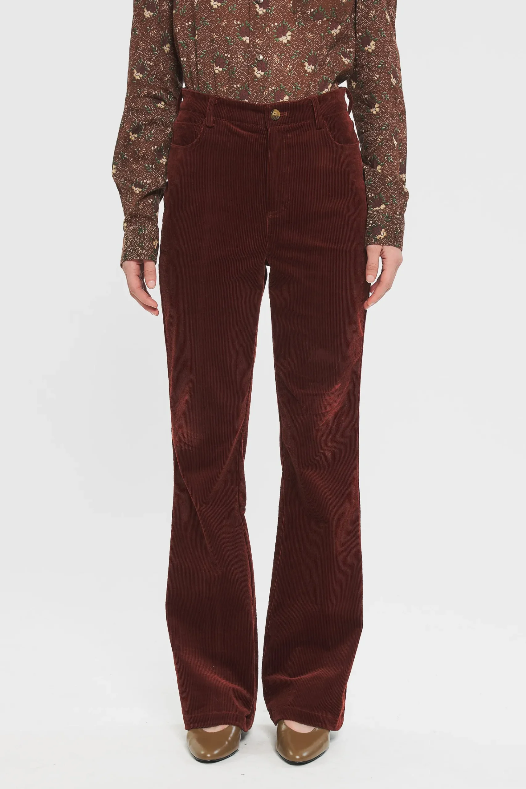 ANTIK BATIK Tildo Fla trousers Red Sale