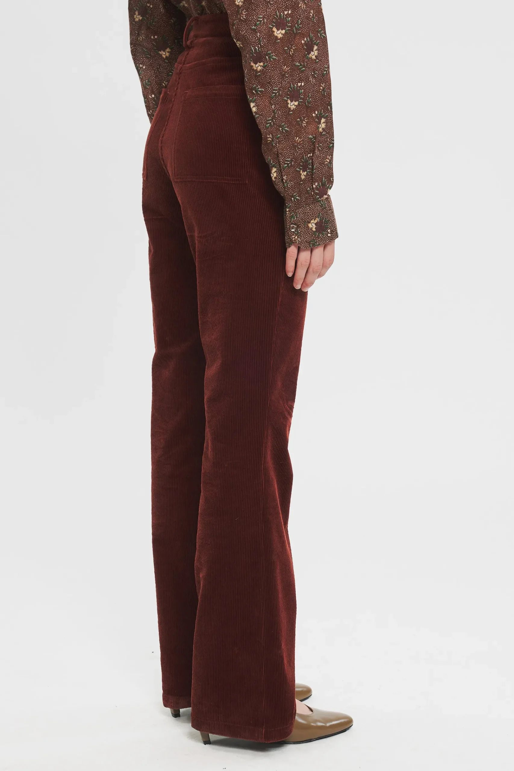 ANTIK BATIK Tildo Fla trousers Red Sale