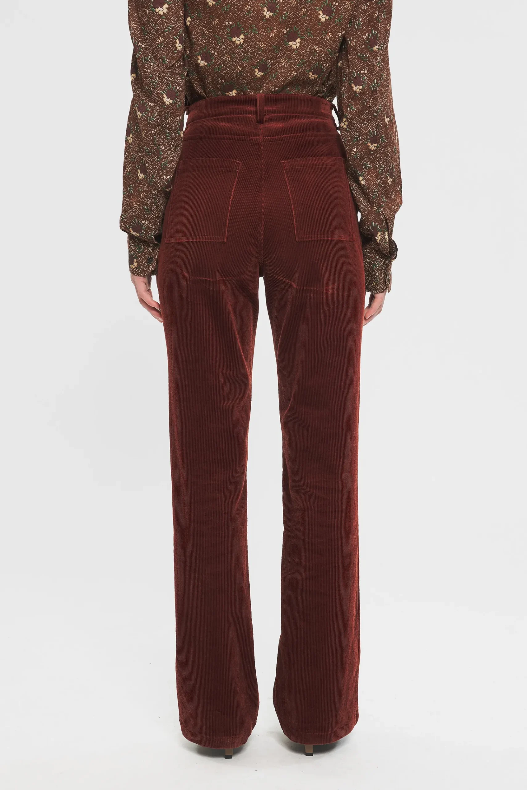 ANTIK BATIK Tildo Fla trousers Red Sale