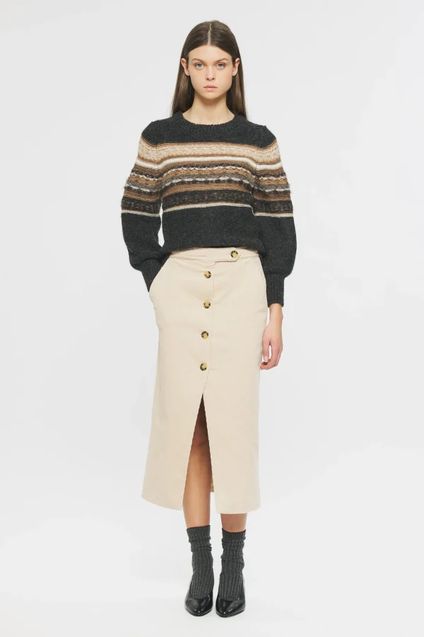 ANTIK BATIK Tildo Skirt Cream Best