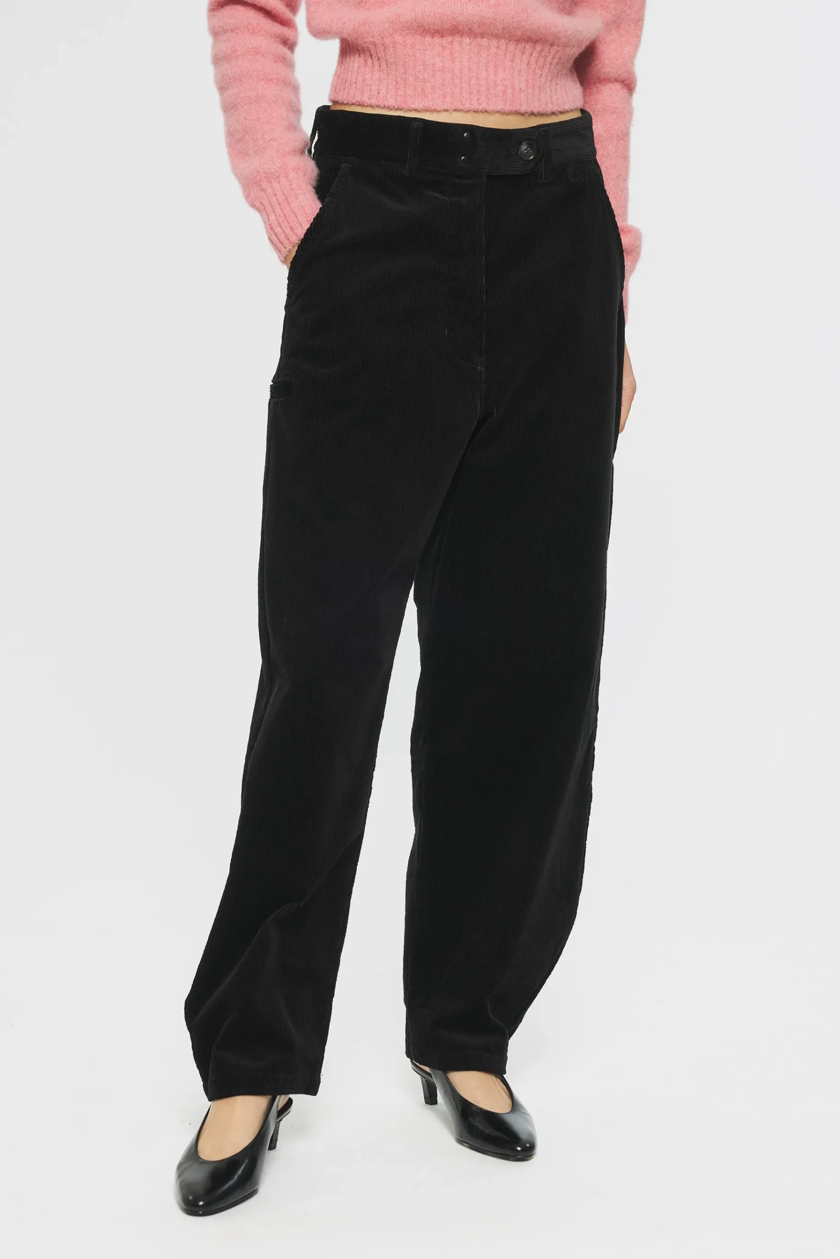 ANTIK BATIK Tildo Trousers Black New