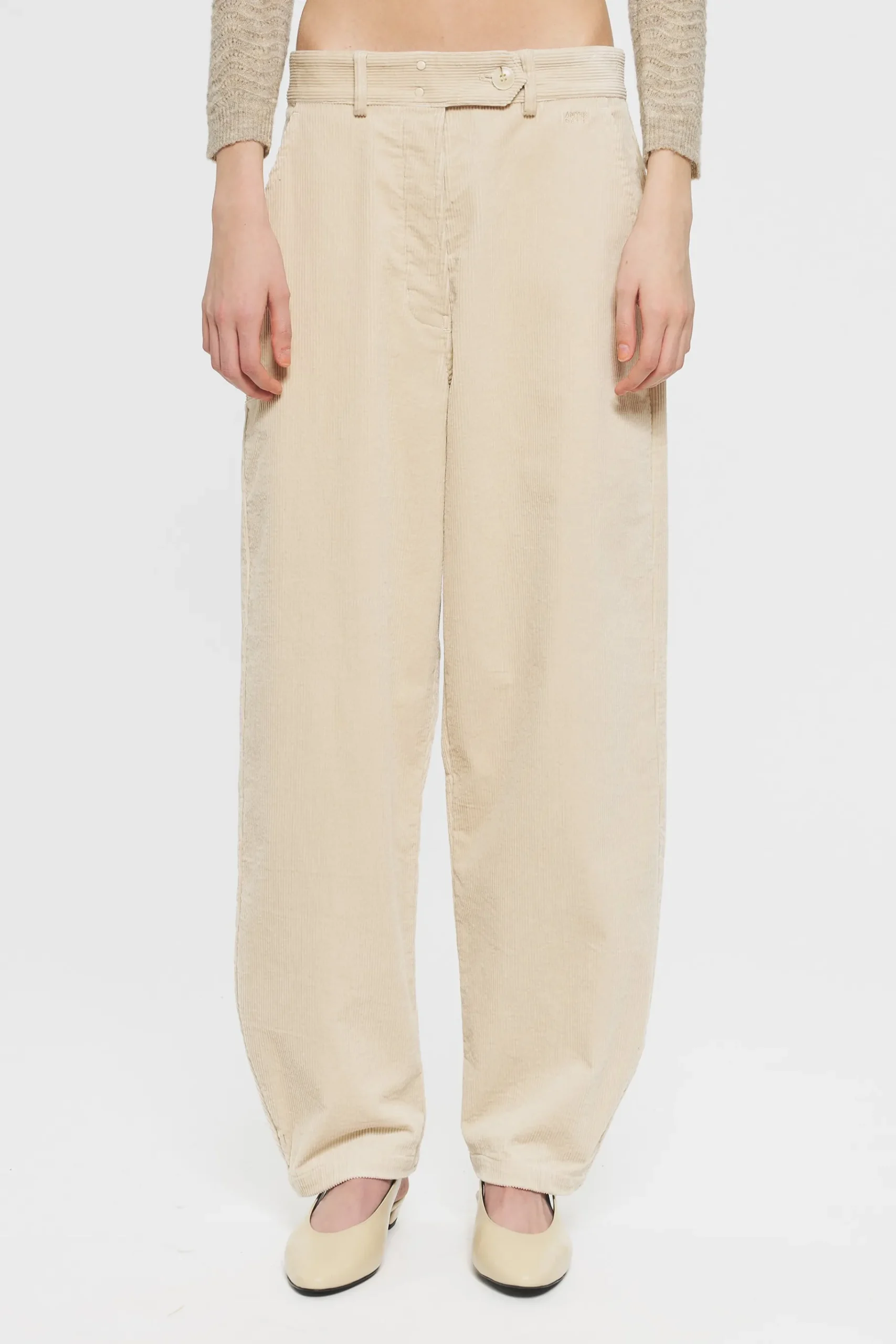 ANTIK BATIK Tildo Trousers Cream Sale