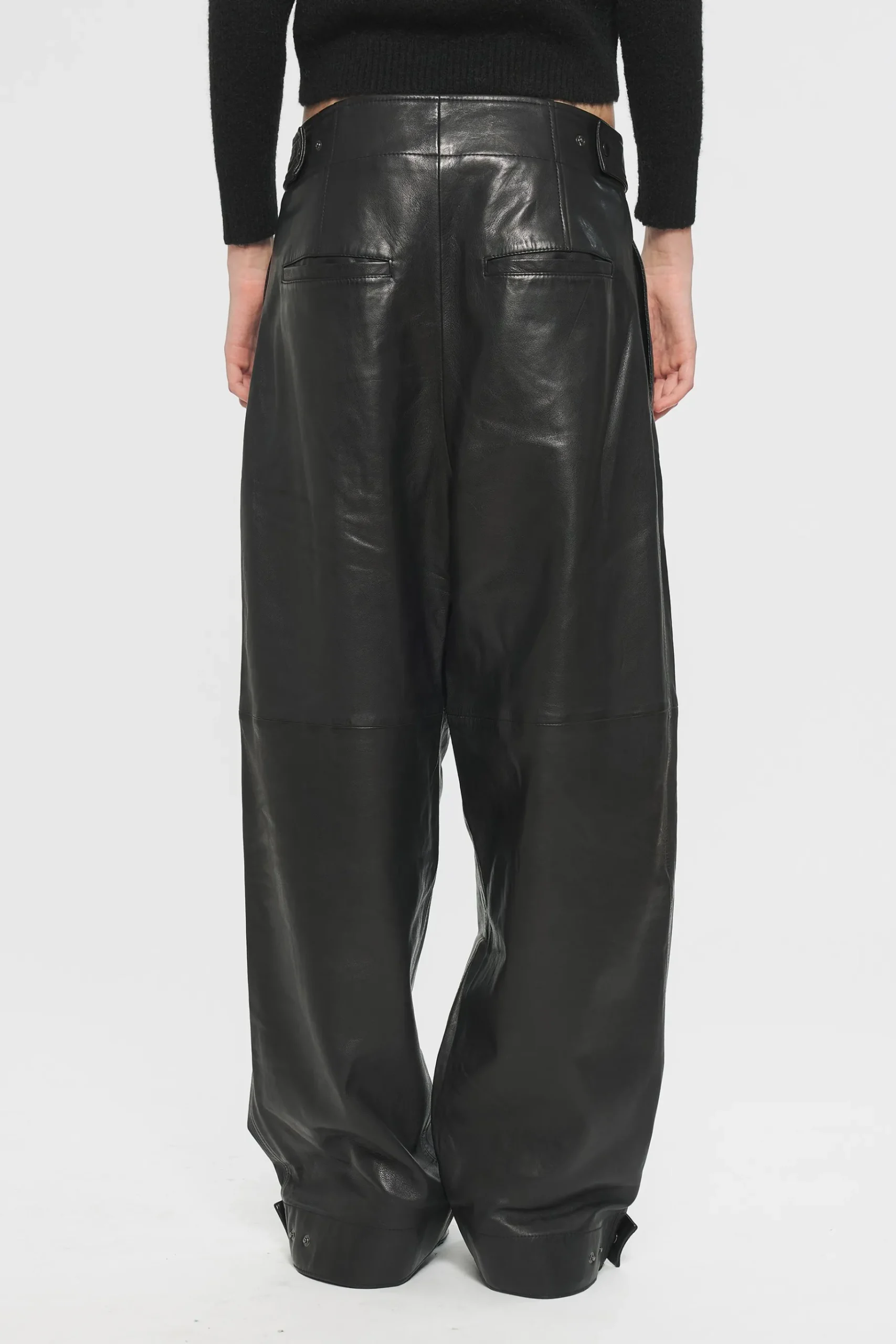ANTIK BATIK Tom Leather Trousers Cheap