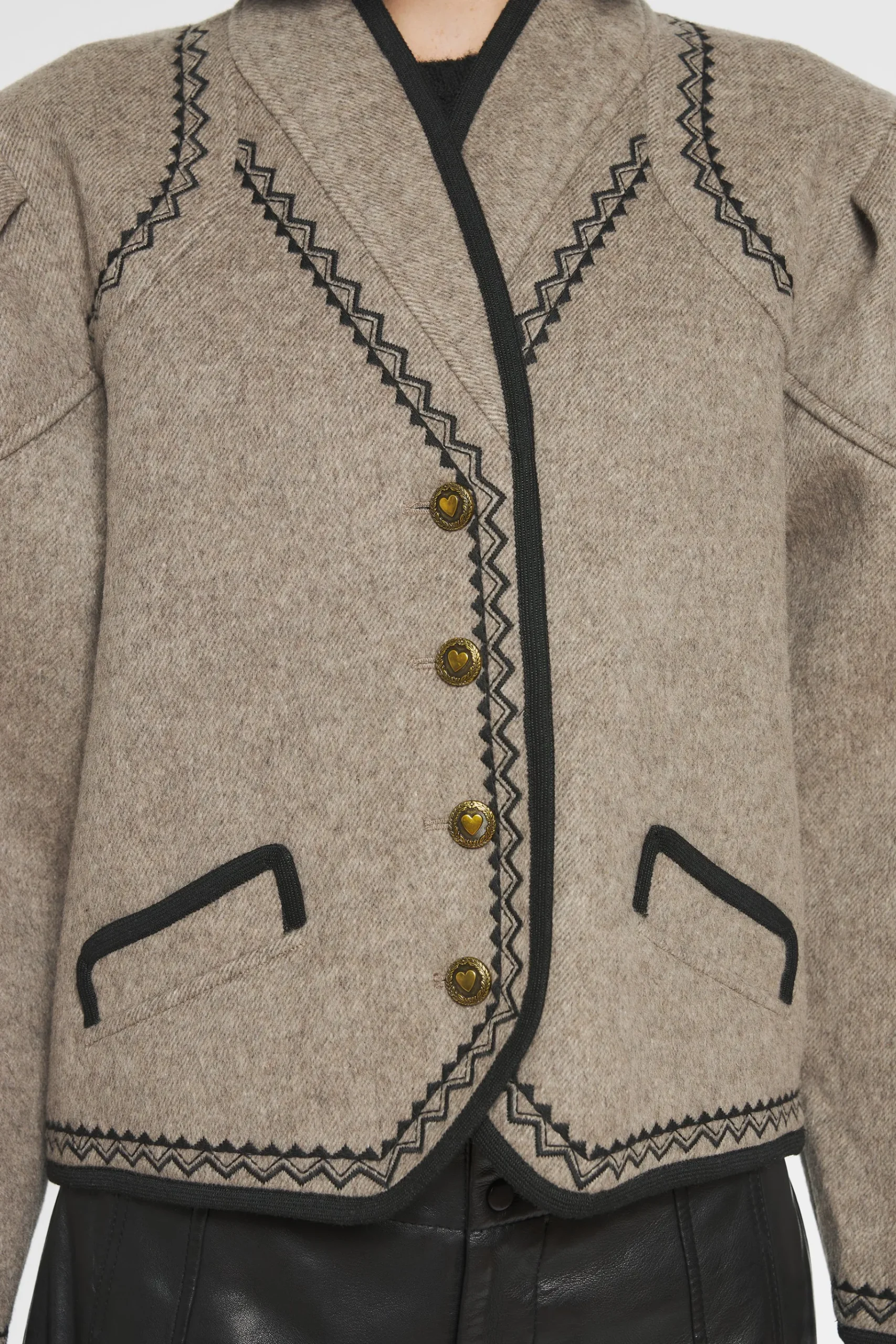 ANTIK BATIK William Jacket Grey Hot