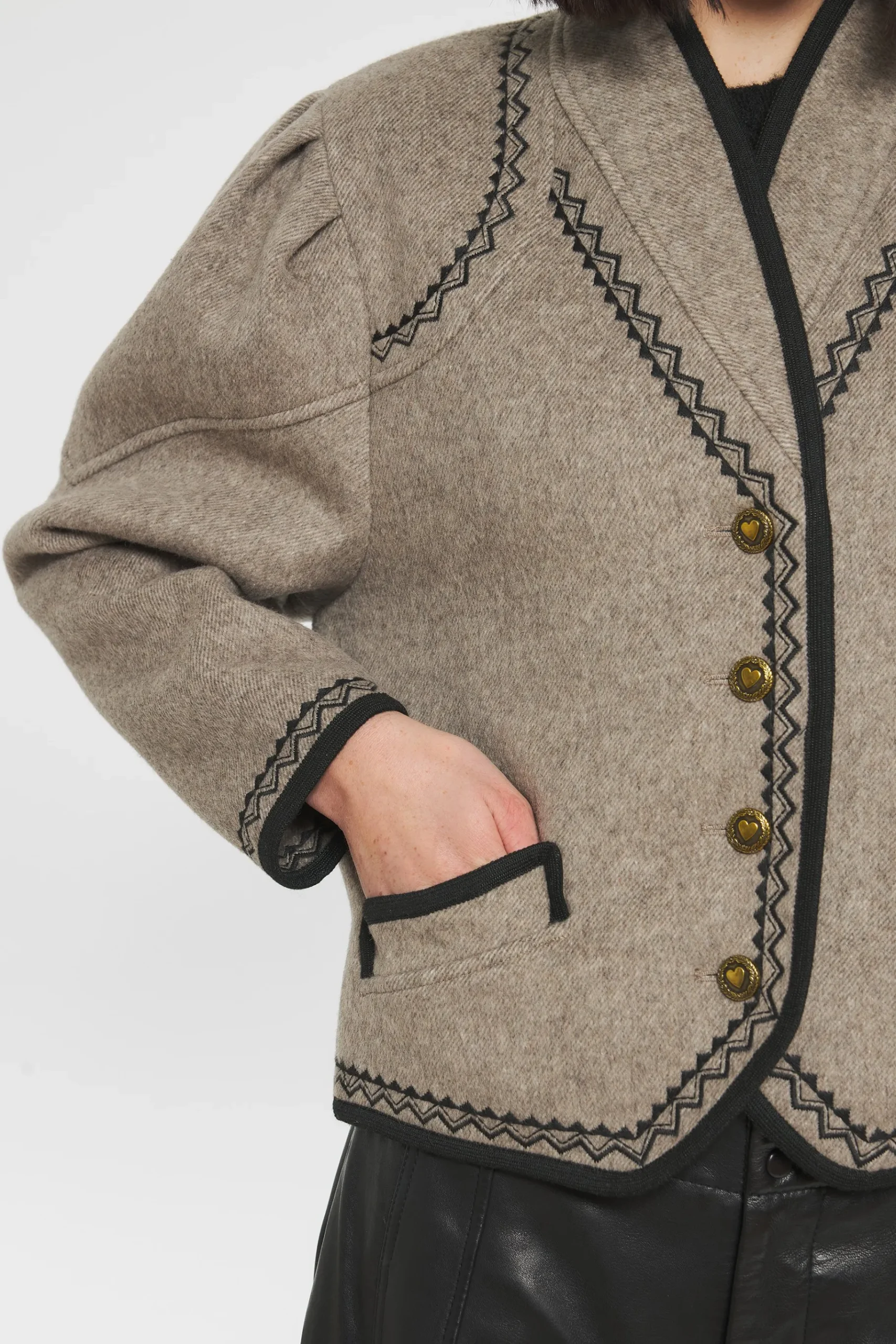 ANTIK BATIK William Jacket Grey Hot