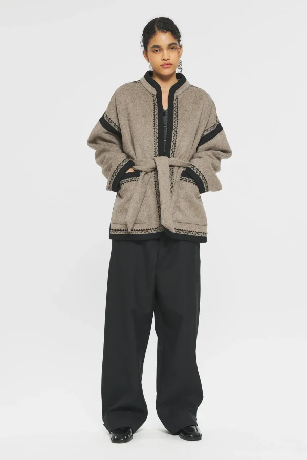 ANTIK BATIK William Kimono Grey Flash Sale